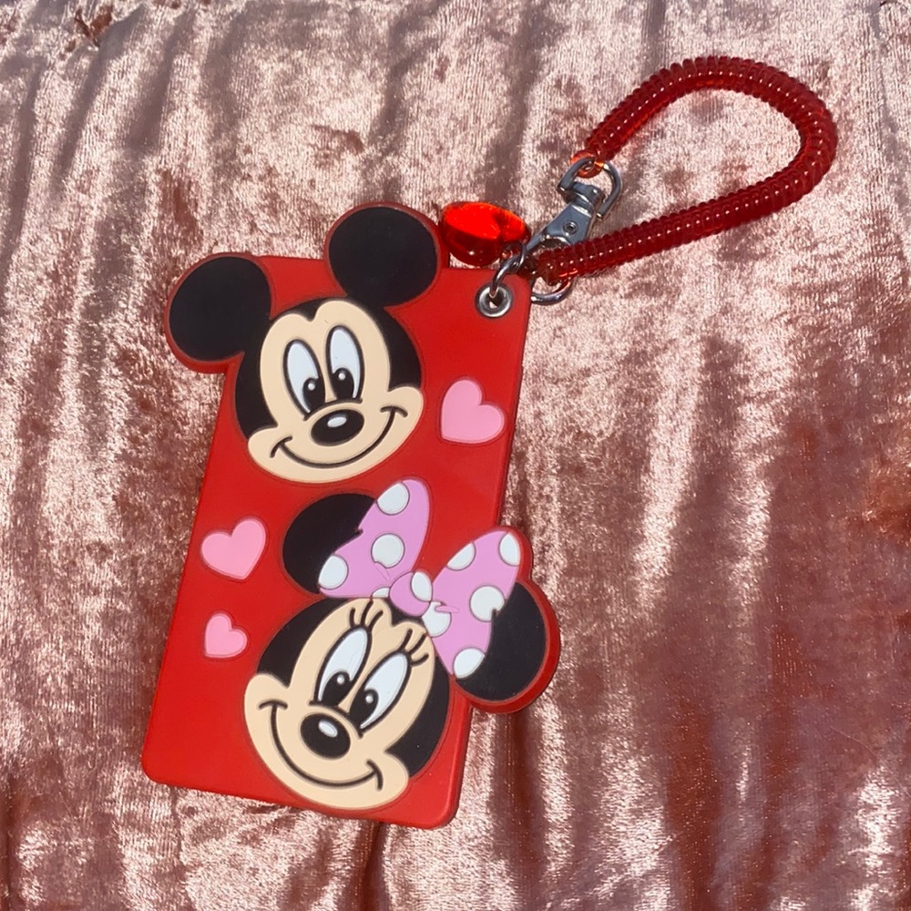 Mickey Minnie cardholder from Tokyo Disneyland
